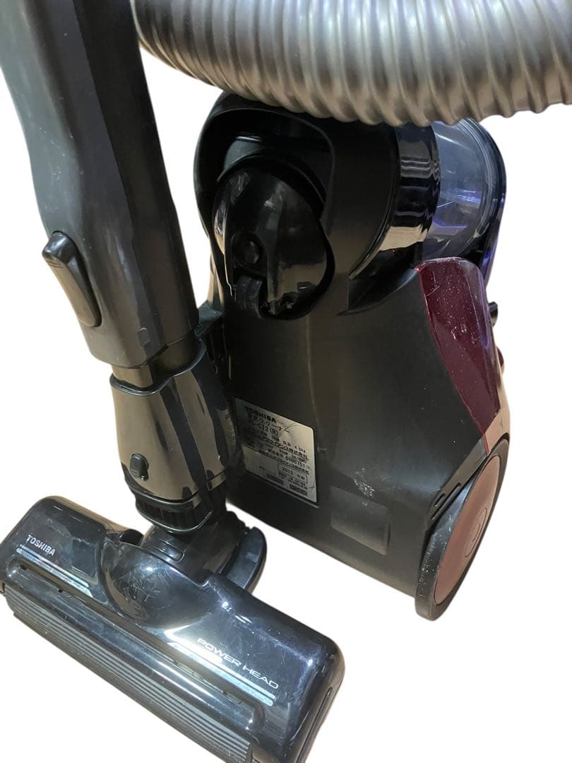 TOSHIBA 東芝　サイクロン掃除機VC-C12 (R) 13年製　保証付き