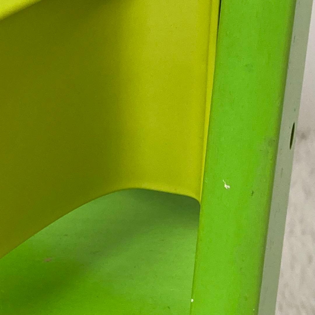 ストッケ　ベビーチェア　トリップトラップ　グリーン　シリアル4 ベビーセット付き