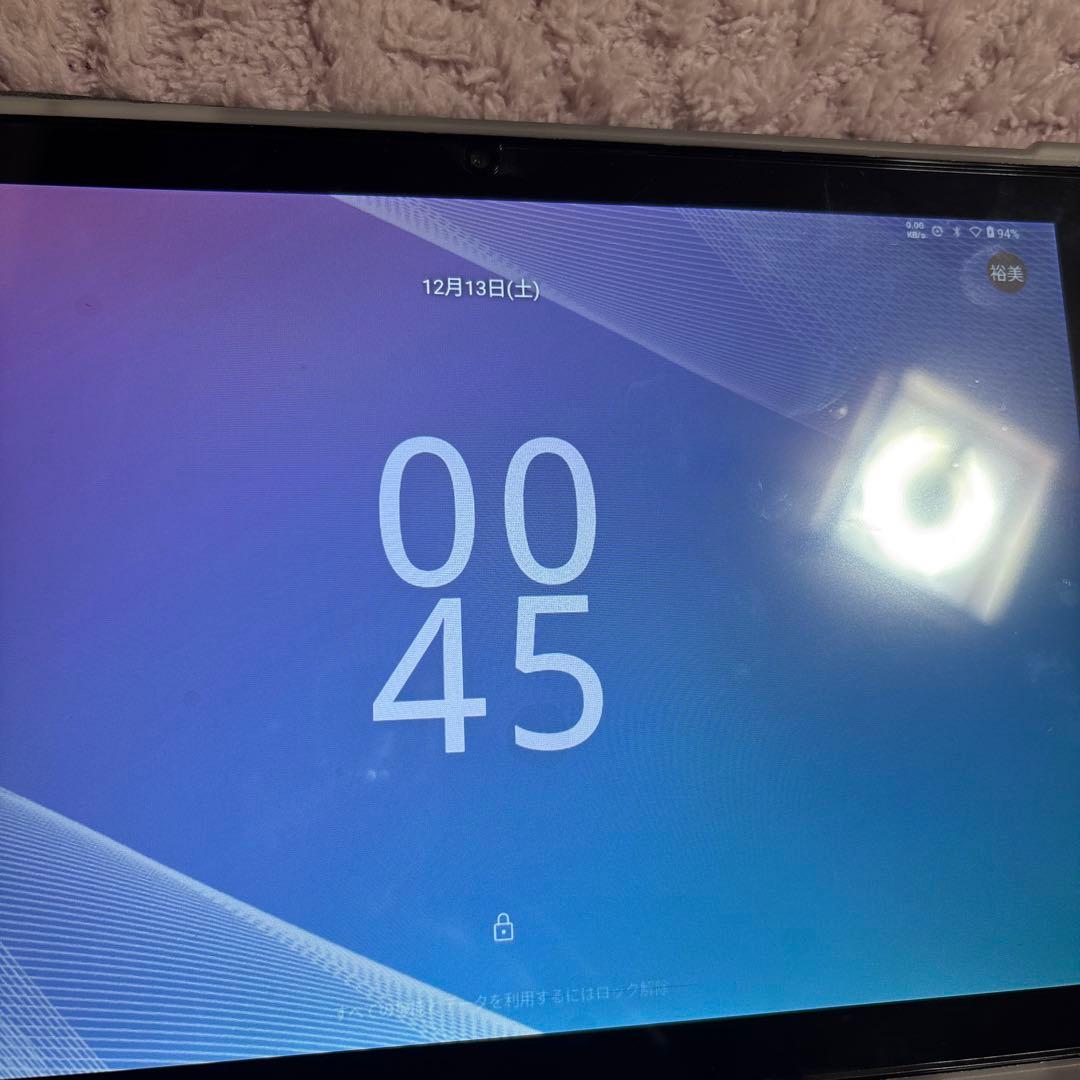 美品ZTLEKE Androidタブレット 5000mAh保護シール、ケース付き