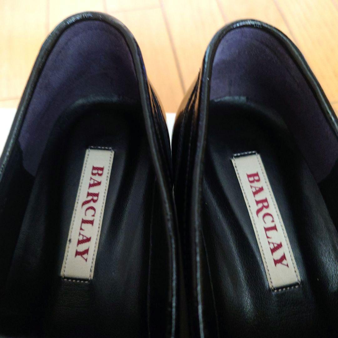 ★美品★バークレー　タッセル　ローファー　黒　23cm