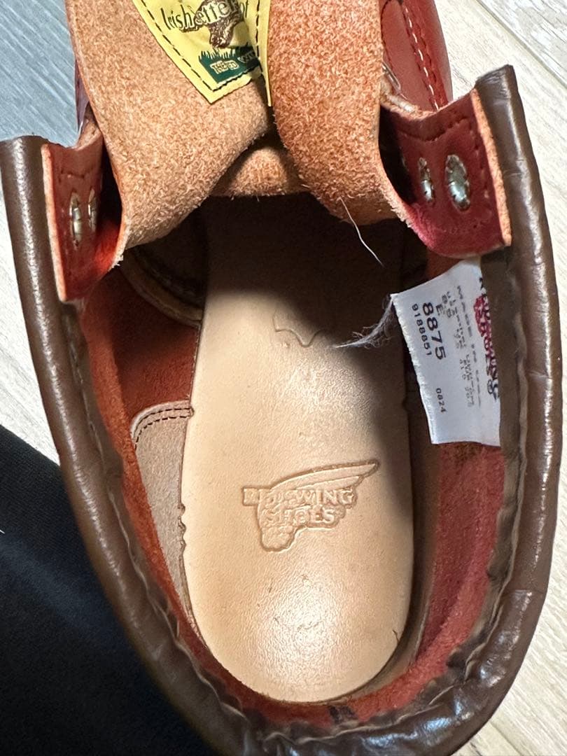 REDWING レッドウィング　アイリッシュセッター　赤茶　8875 犬タグ
