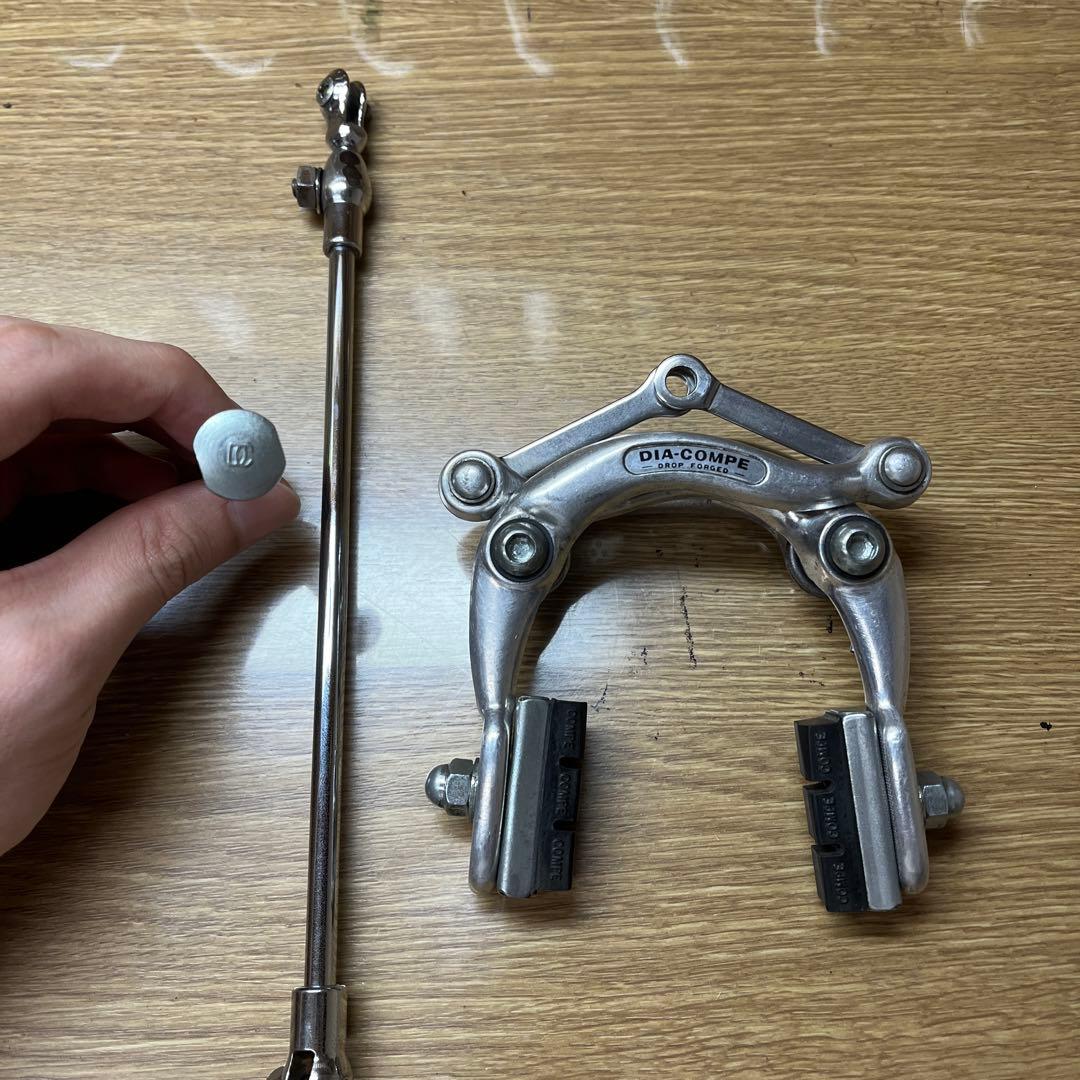 実用車　ダイアコンペ　ロッドブレーキ　キャリパー式