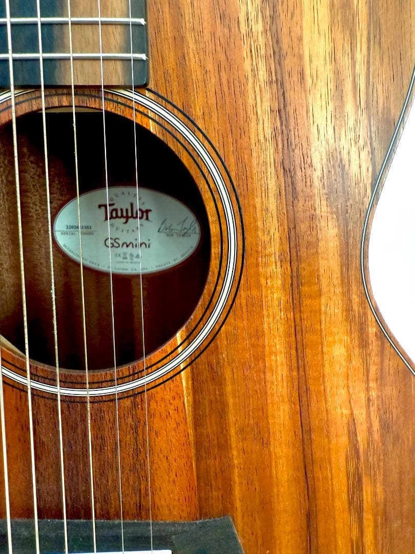 Taylor GS Mini-e Koa ミニギター【ピックアップ搭載】