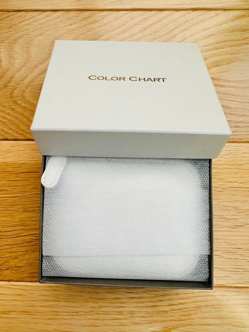 【新品箱付き】銀座伊東屋 ジュエリーケース シェルホワイト カラーチャート
