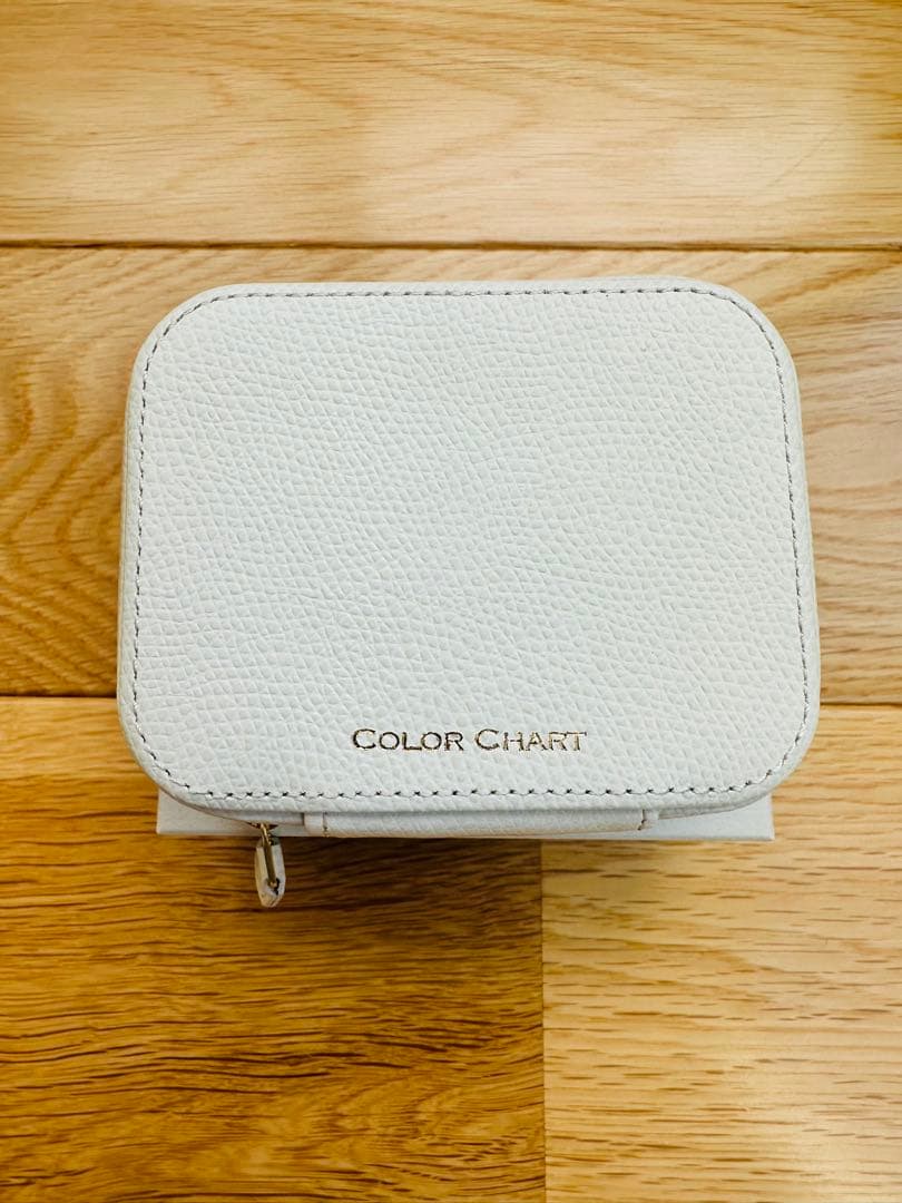 【新品箱付き】銀座伊東屋 ジュエリーケース シェルホワイト カラーチャート