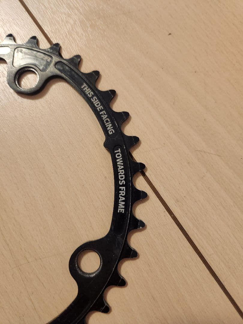 ROTOR 楕円チェーンリング 2枚セット 52-36