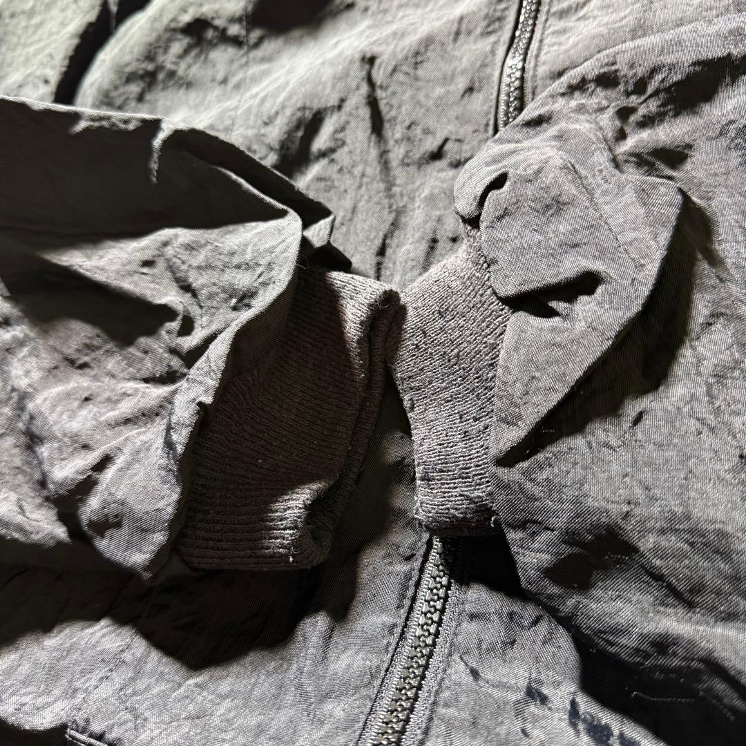 90s adidasナイロンジャケットL万国旗銀タグ CBOYクレイジーパターン