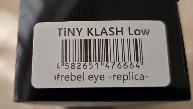 DRT タイニークラッシュ レベルアイ rebel eye replica