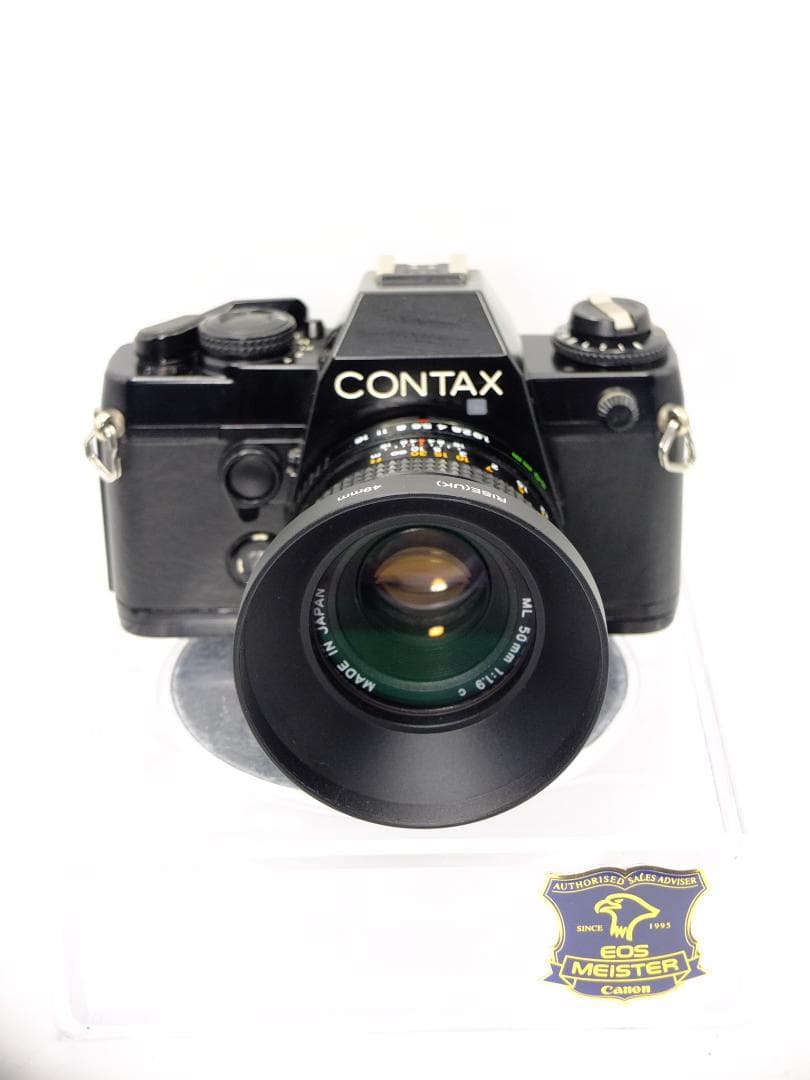 【実写確認済整備品】コンタックス139Quartz／ヤシカML50㎜f1.9付