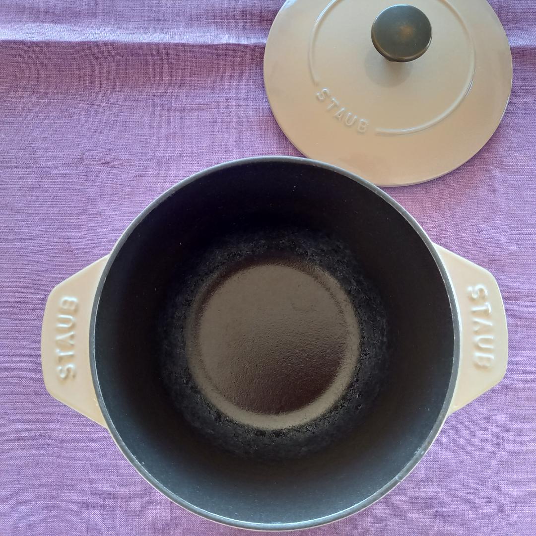 staub ストウブ ラ ココット de GOHAN M 16cm リネン