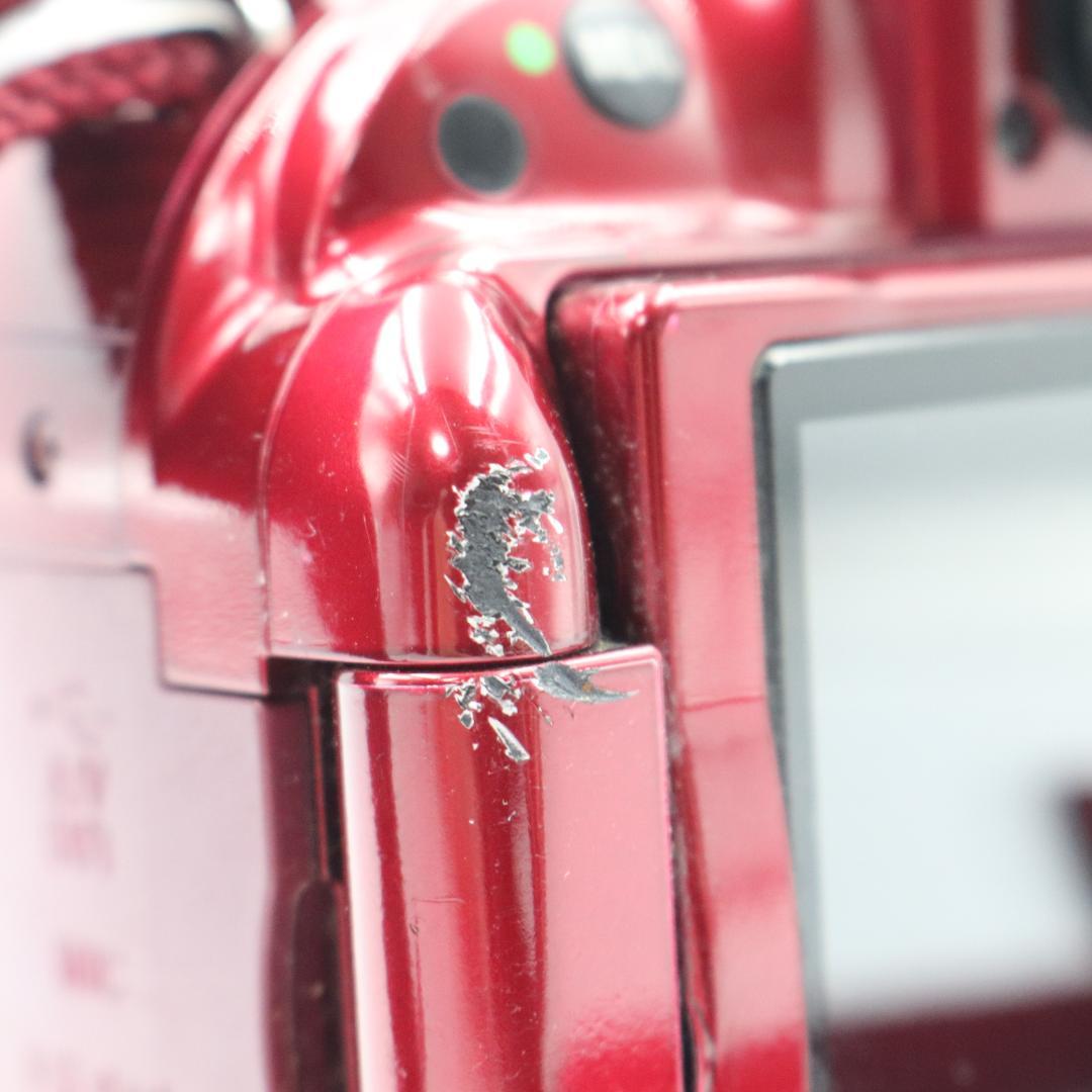 【訳アリ特価】Nikon　D5200　一眼レフ　レンズセット　レッド　赤