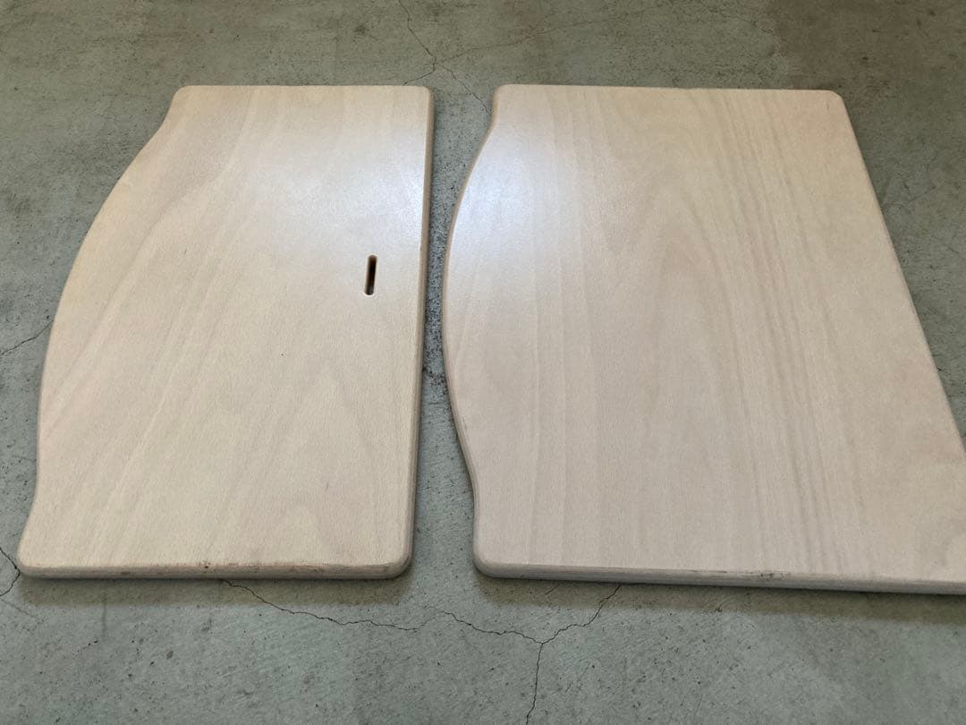 ストッケ　トリップトラップ　ホワイトウォッシュ　ベビーセット付　S/N4