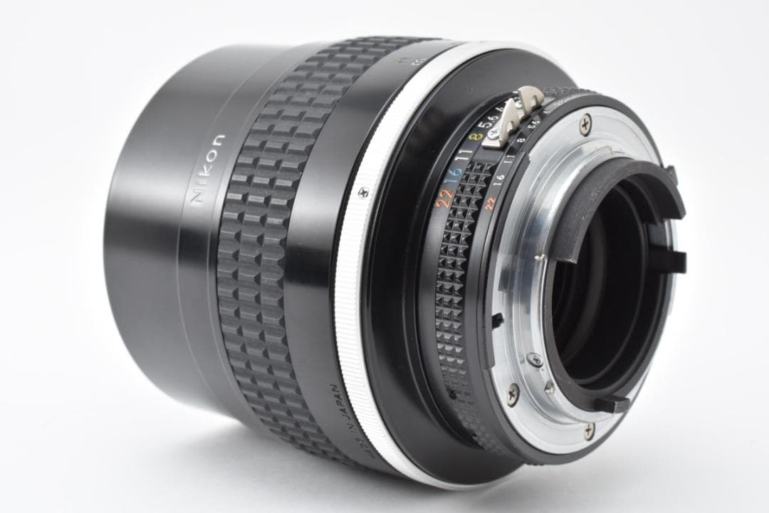【美品】Nikon ニコン Ai-s 105mm F1.8 レンズ #403