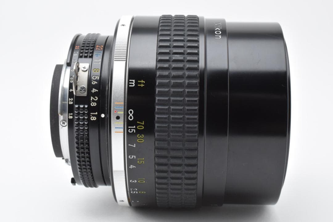【美品】Nikon ニコン Ai-s 105mm F1.8 レンズ #403