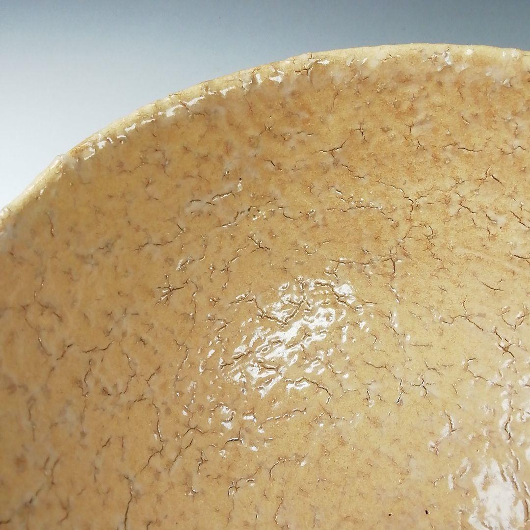 Ｔ５３９　茶碗　『萩茶碗』『味舌隆司 造』『前大徳寺 高橋悦道 書付』　共箱