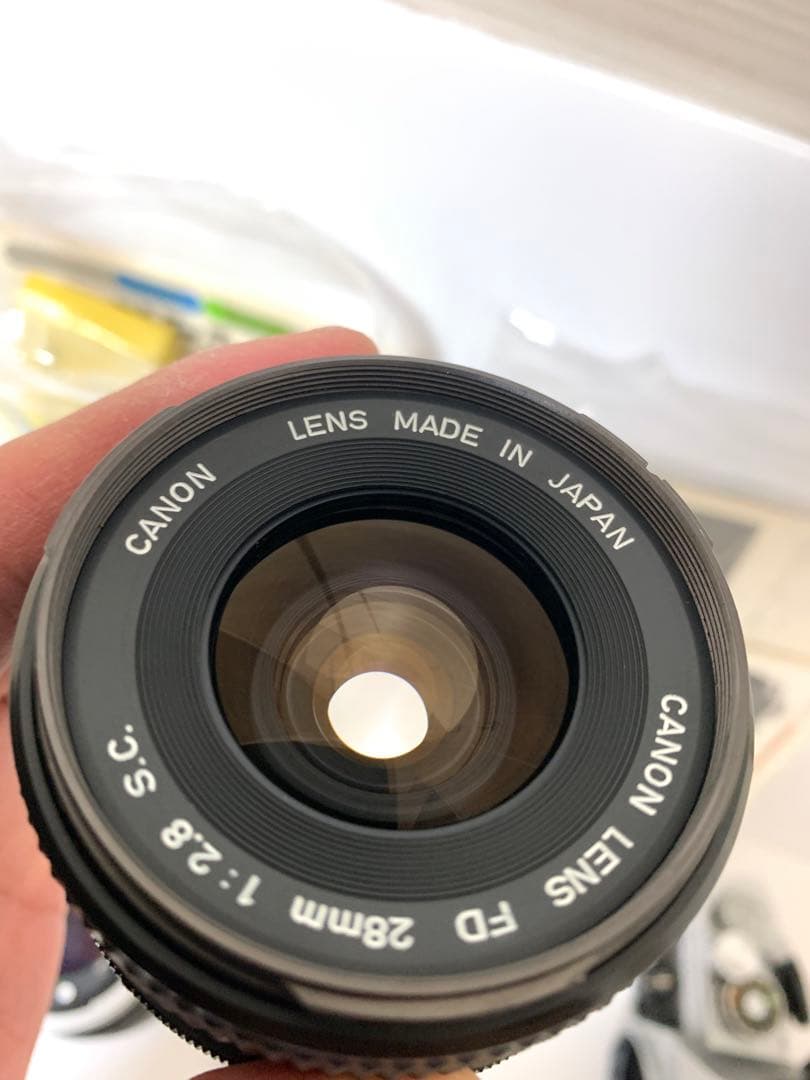 キャノンフィルムカメラFTb レンズセット付属品色々