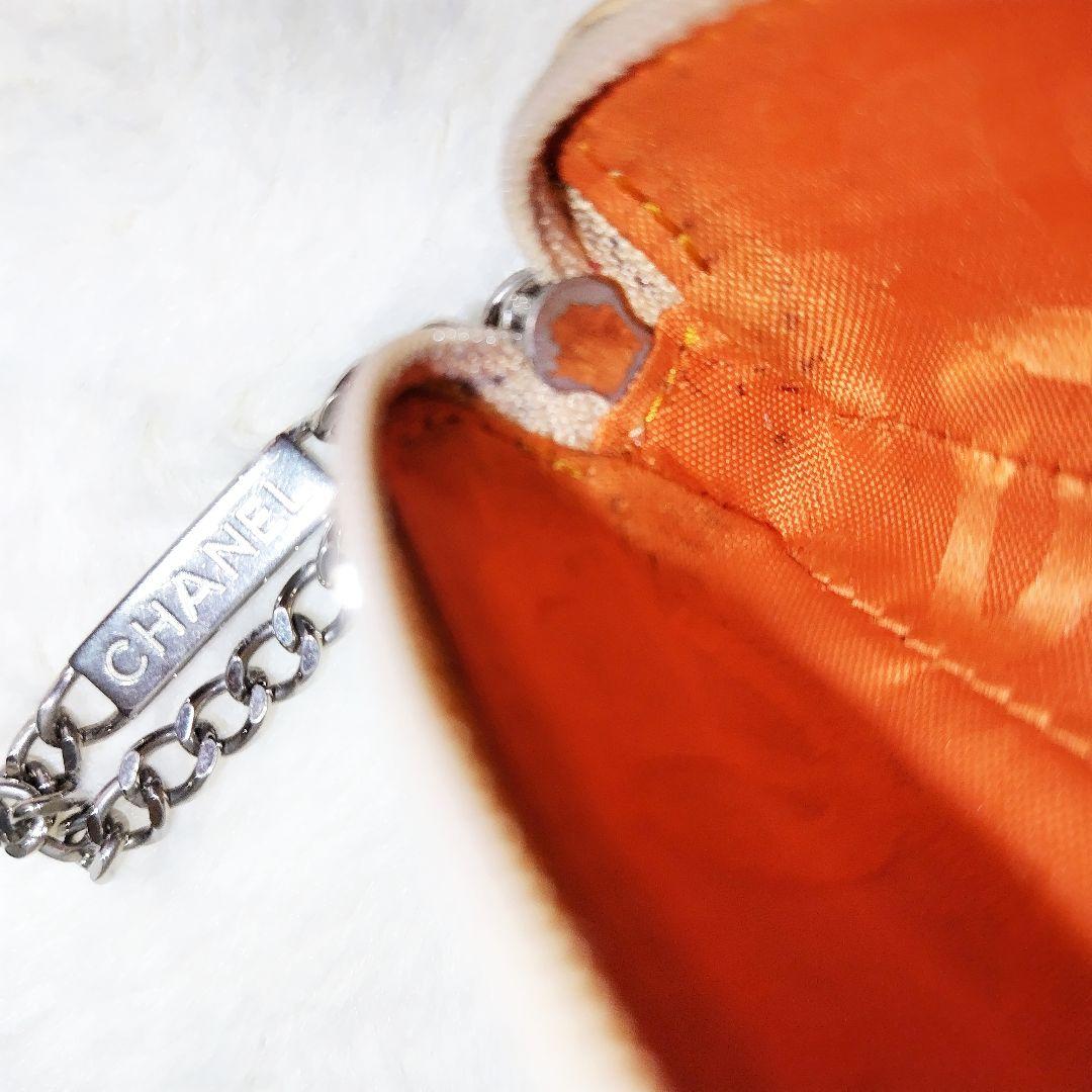 シャネル CHANEL ペンケース 筆箱 ココマーク レザー