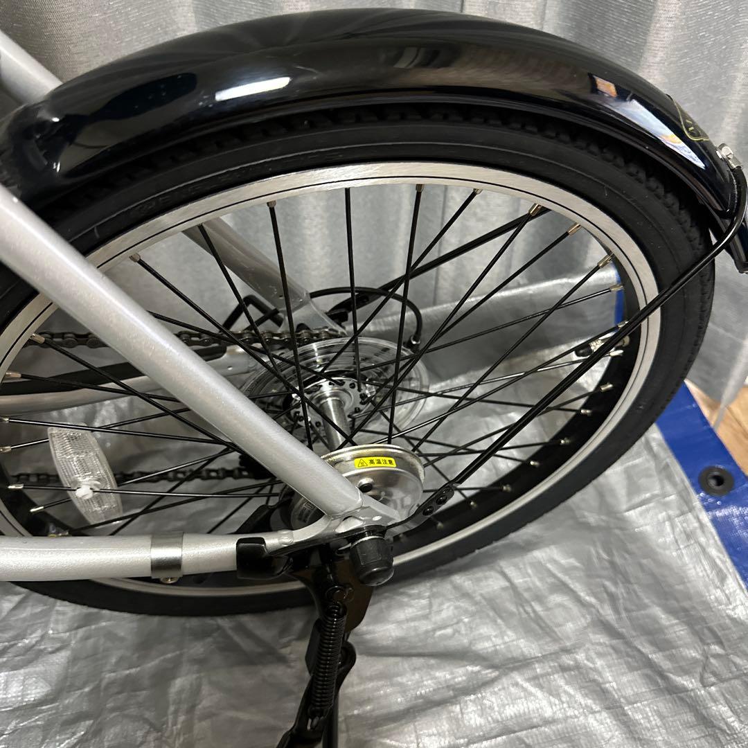 Panasonic 電動アシスト自転車オフタイム 前カゴ付き