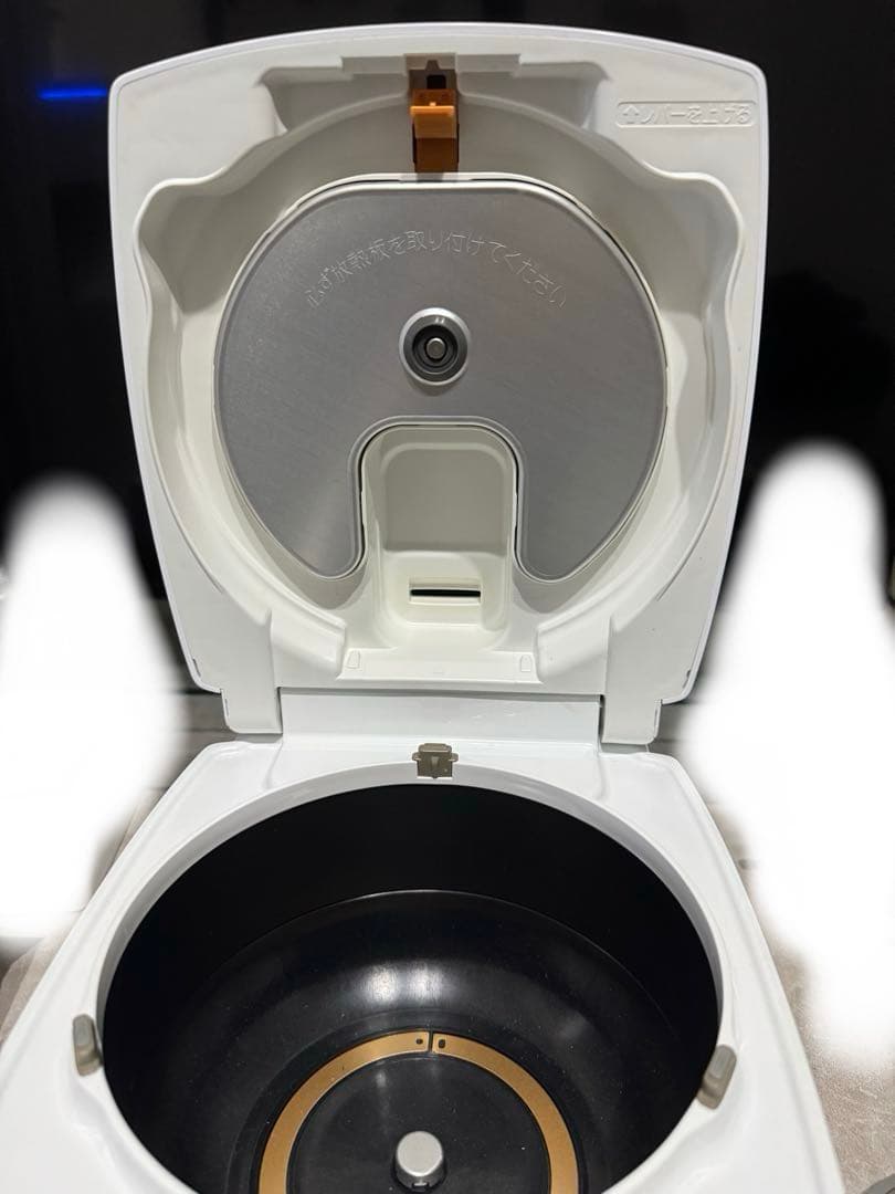 三菱電機 IHジャー炊飯器5.5合炊き炭炊釜 (2層厚釜) NJ-VEB10-W