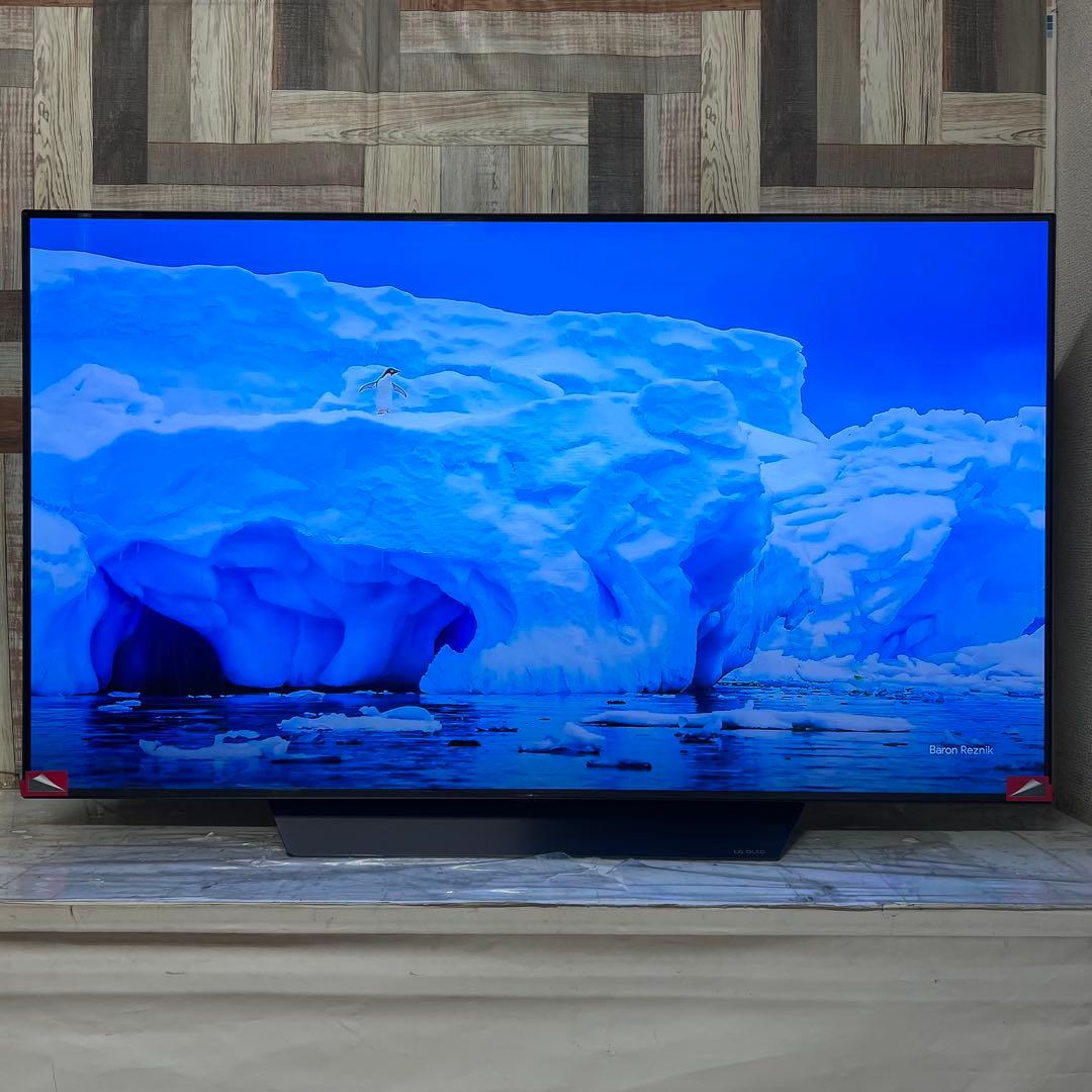 のんさん専用展示アウトレット品全国送料込LG55型有機ELテレビテレビ動画視聴可