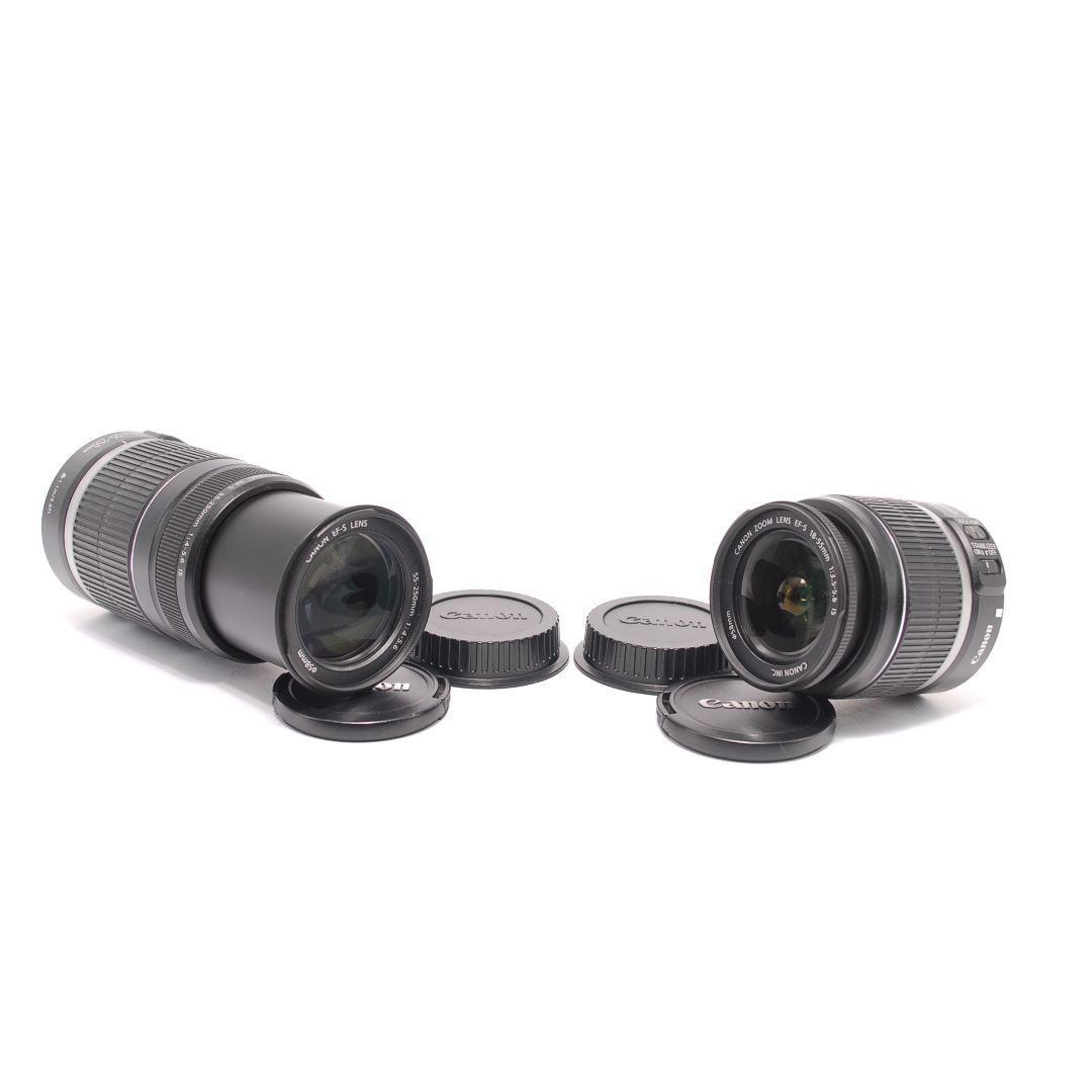 ❤即購入1000円OFF❤ キャノン Kiss X10 手ブレ補正 ダブルレンズ