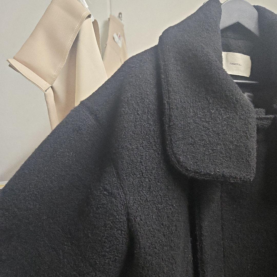 Standcollar Boucle Jacket　ブラック　　36