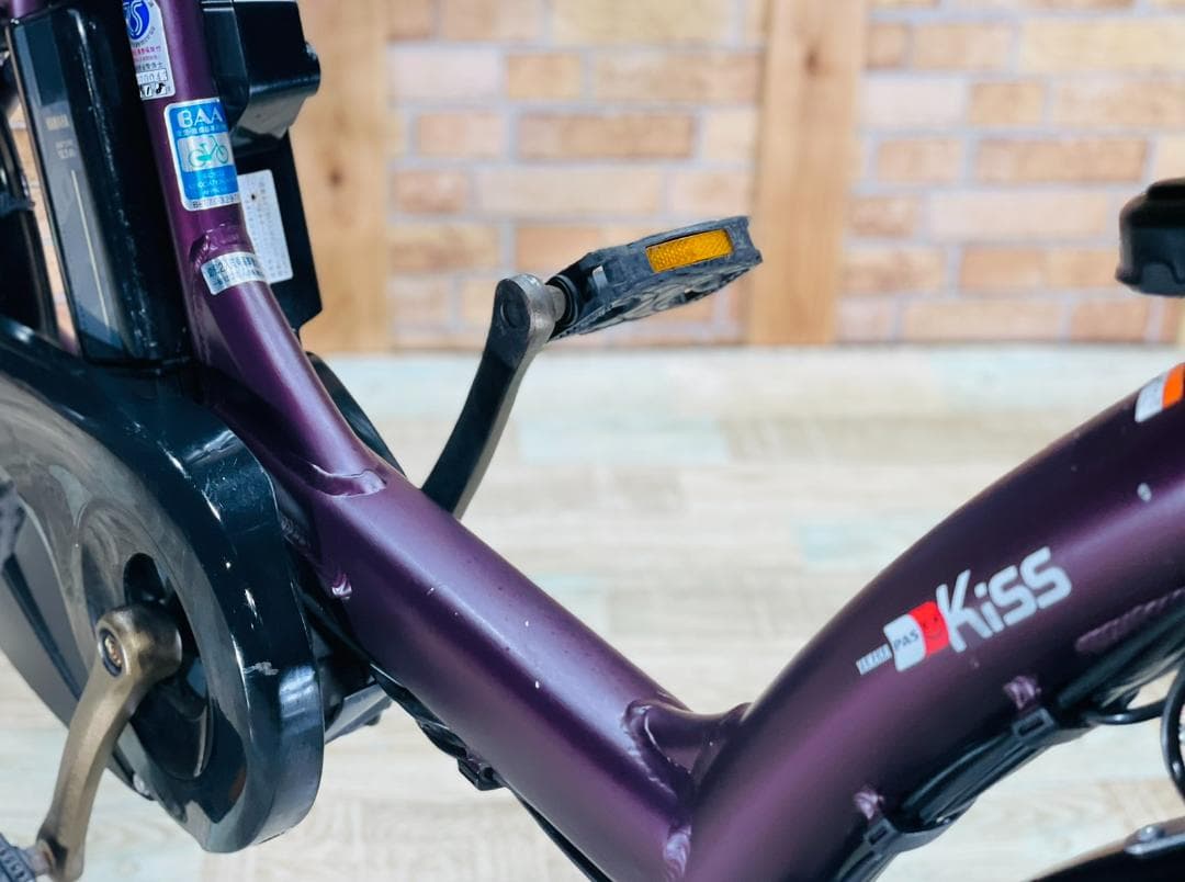 ヤマハ NO 1 ボルドー 大容量 子供乗せ電動アシスト自転車 H1228