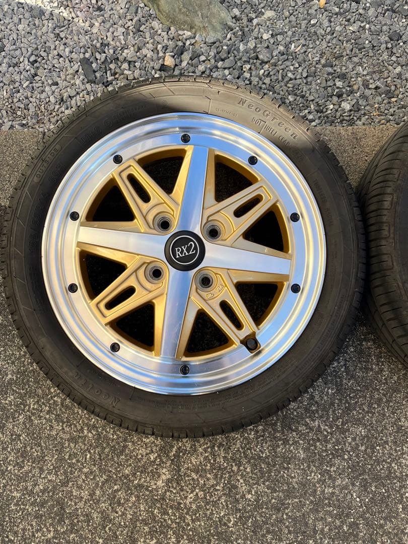 155/55R14 タイヤホイールセット