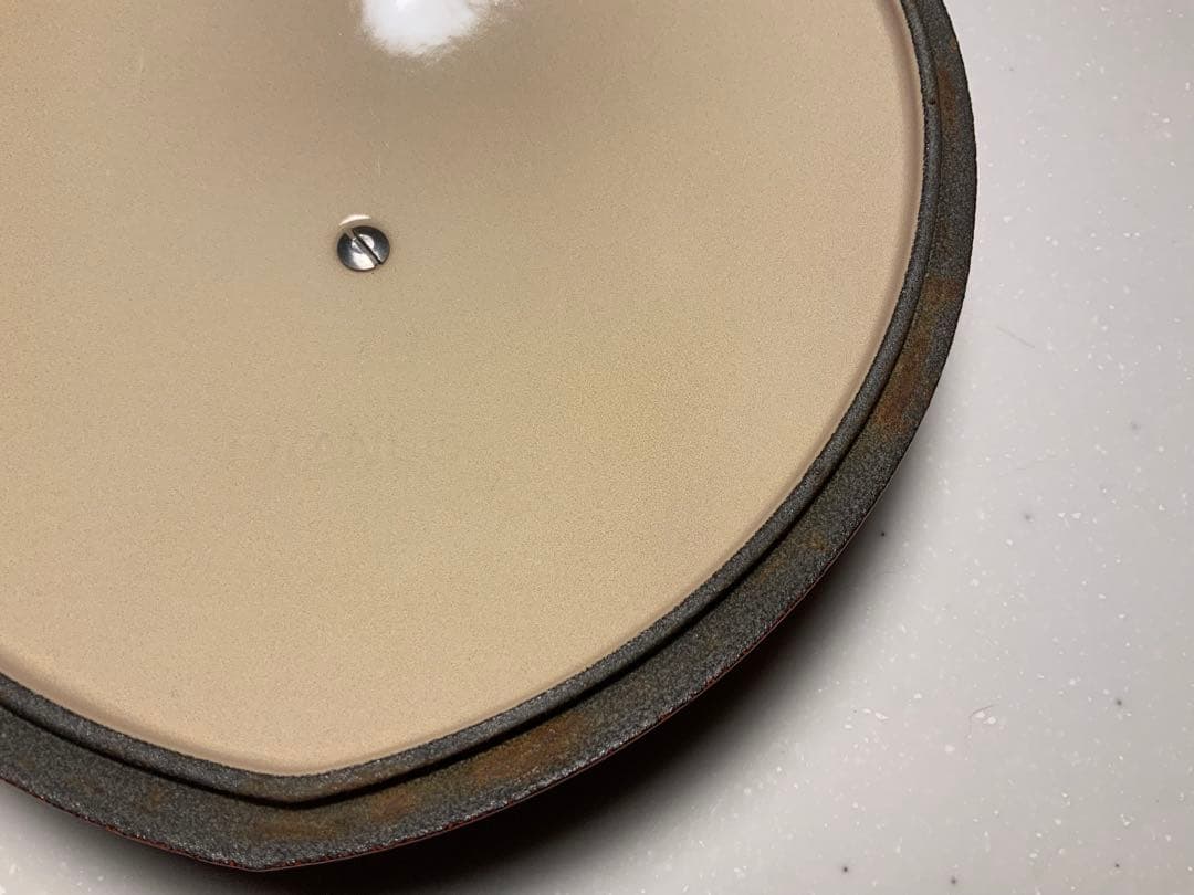 ル・クルーゼ ココット・ダムール ハート型鍋 2.0L チェリーレッド