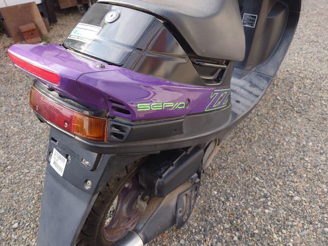 セピアZZ 不動車 ジャンク 部品取り スズキ 直接可能　姫路市 原付
