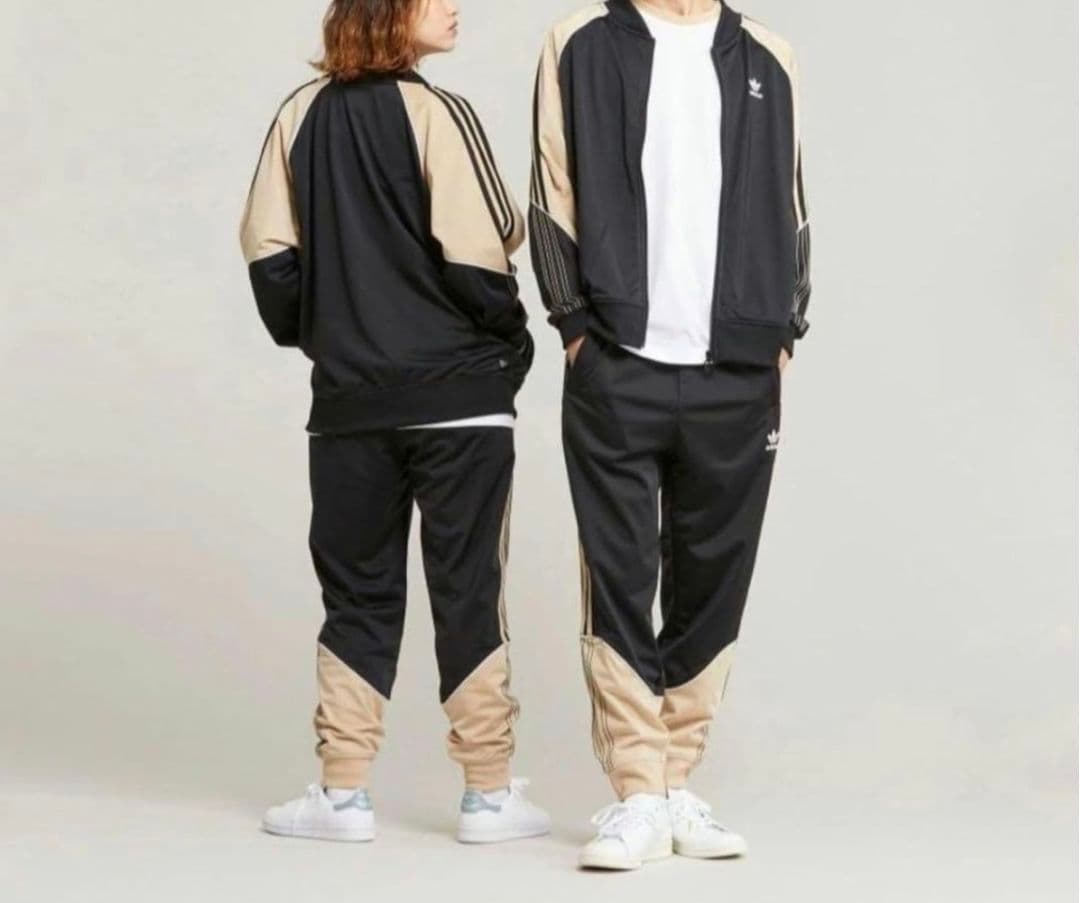 【adidas】バイカラー 希少 XL セットアップ 新品未使用タグ付き