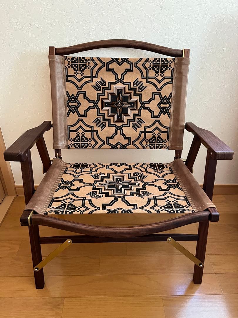 新品GARAKUDAダークブラウン YURAチェアKamping BigTote