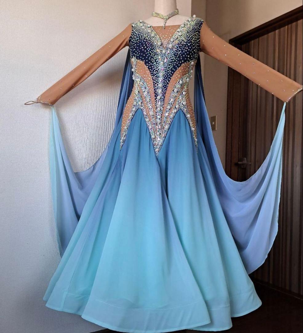 社交ダンスドレス/スタンダードドレス/モダンドレス/競技ドレス/社交ダンス