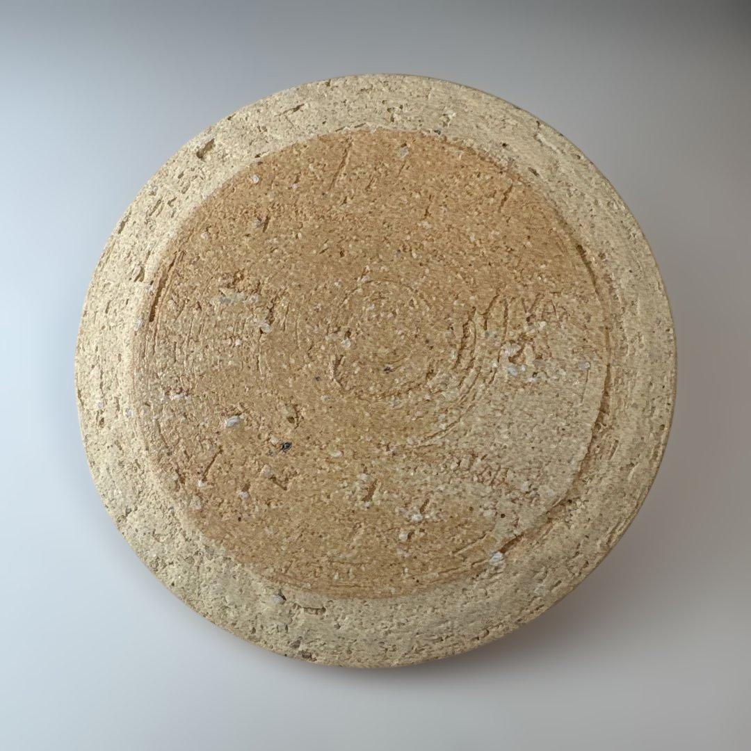 【茶道具】加藤孝三造　利休信楽写水指（共箱）塗蓋付★送料込★