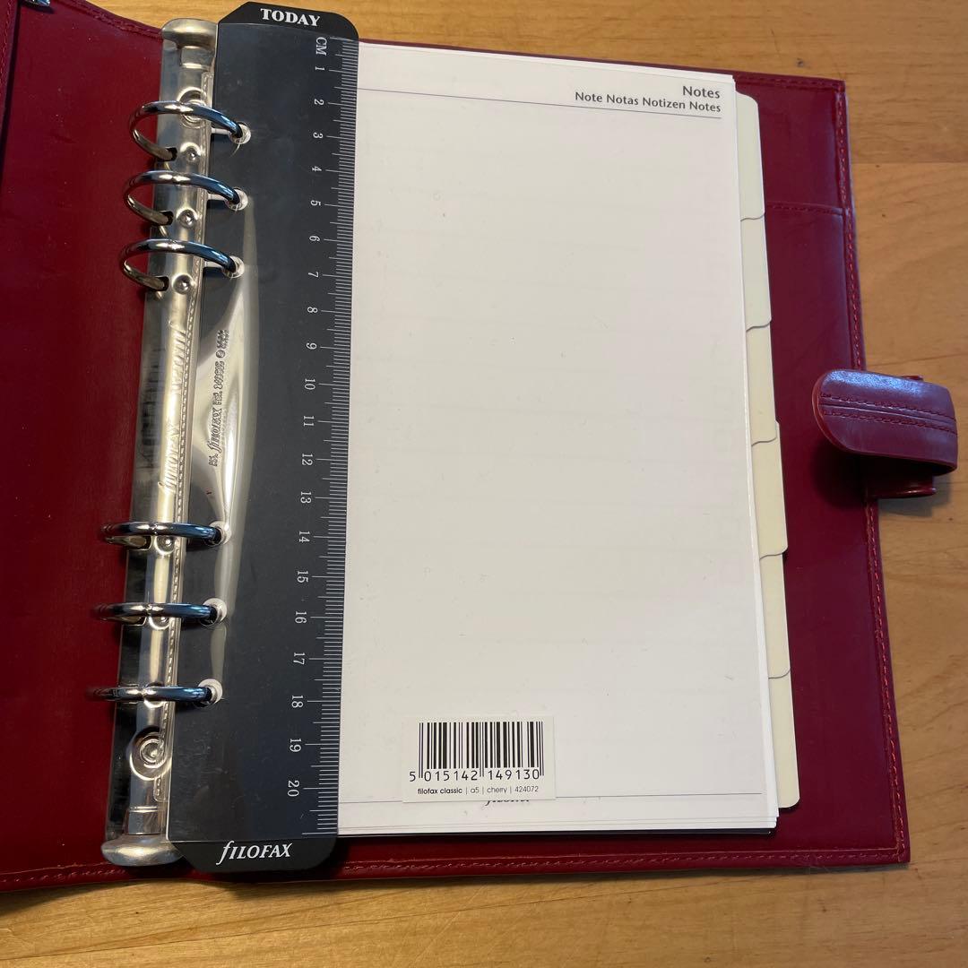 Filofax Classic A5 イタリア製 良質な牛革