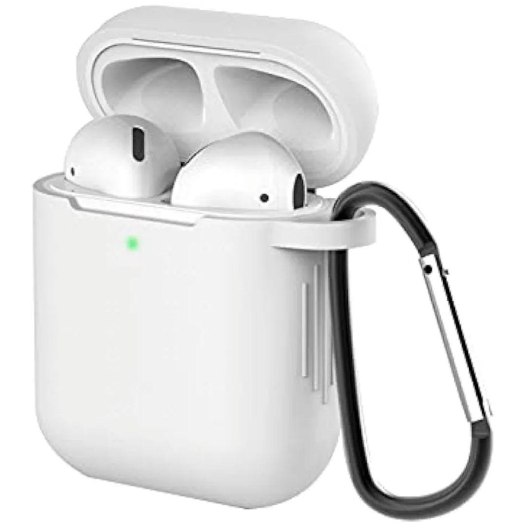 7* AirPods ケース ホワイト AirPods第1/2世代対応