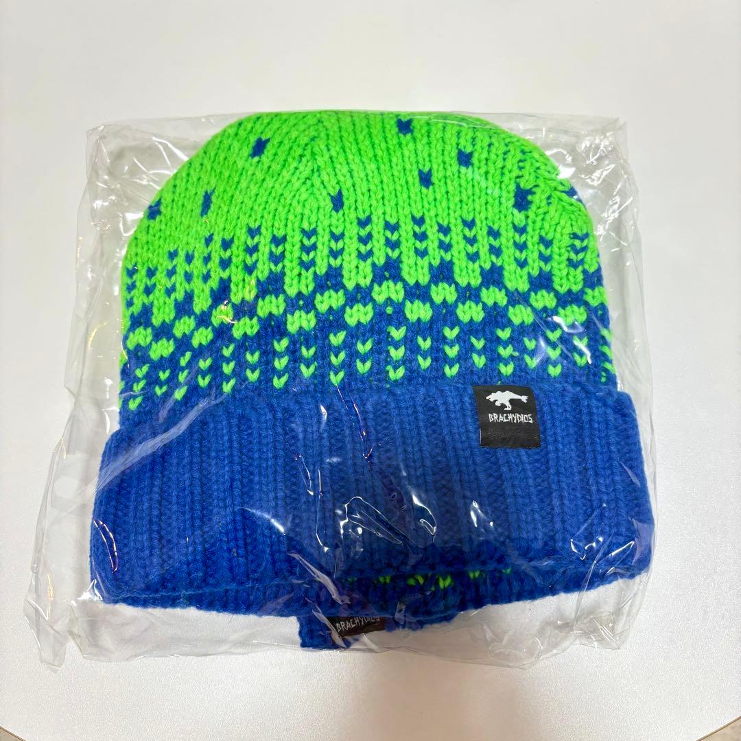 モンハン 大狩猟展 剛拳爆砕！ブラキディオスのニット帽&ミトン大阪限定　Lサイズ