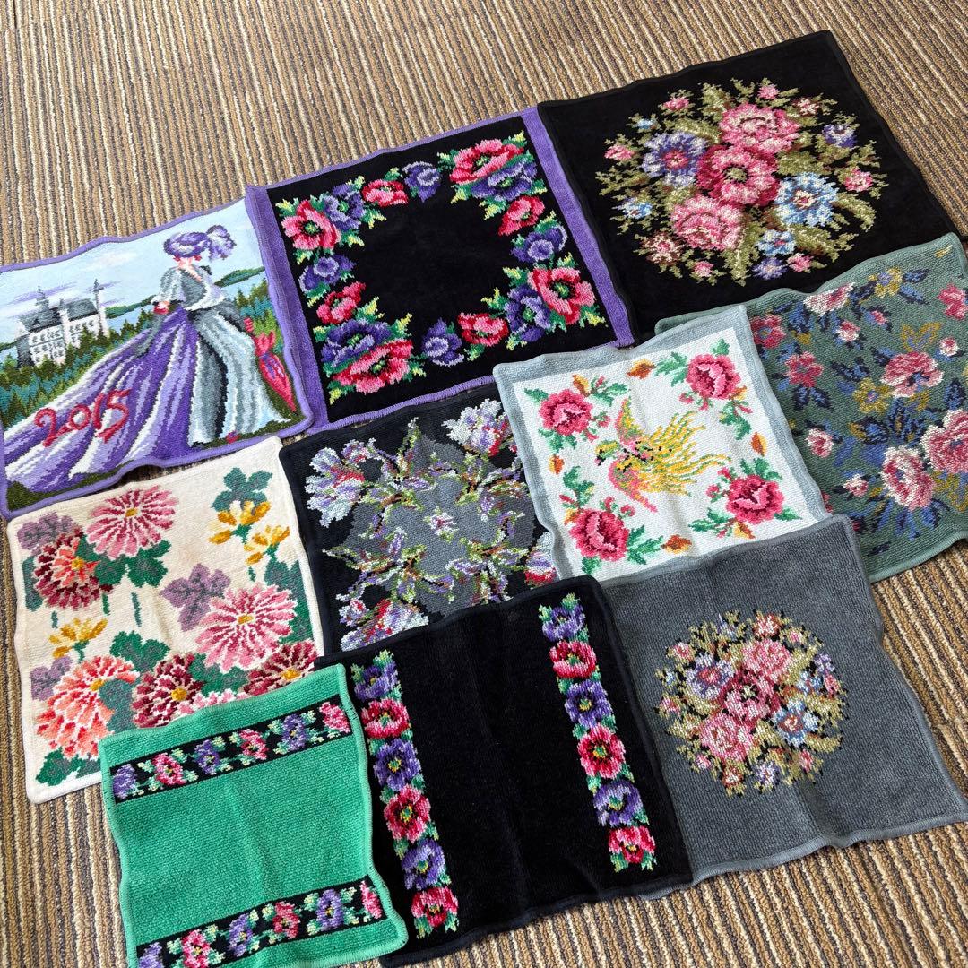 FEILER フェイラー　ハンカチタオル１０枚　シェニール織　花柄など