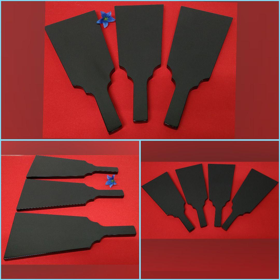 Ａ958 輪島塗 高級漆塗 懐石膳 羽子板形 羽子板膳 会席膳 木箱入 十膳