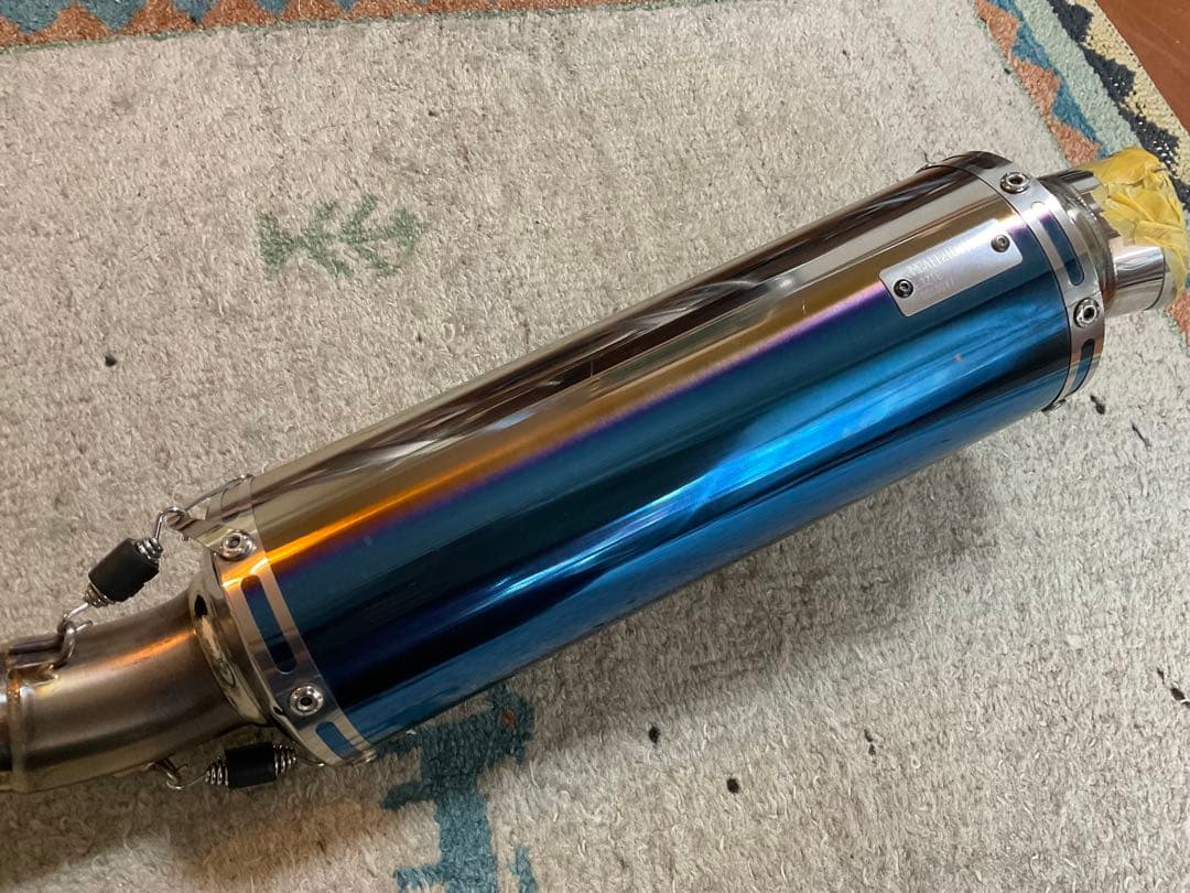 NMAX125ヨシムラGP−MAGUNUMチタンブルー