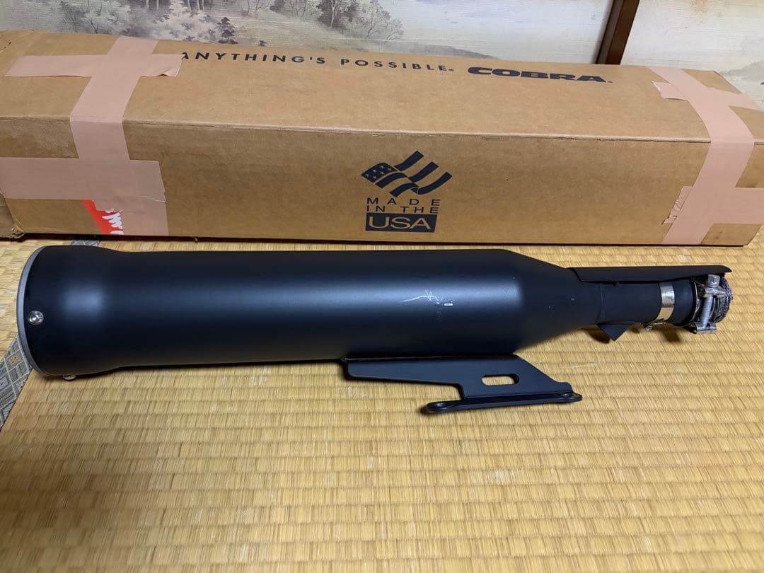 COBRA BOLT用 スリップオン・マフラー