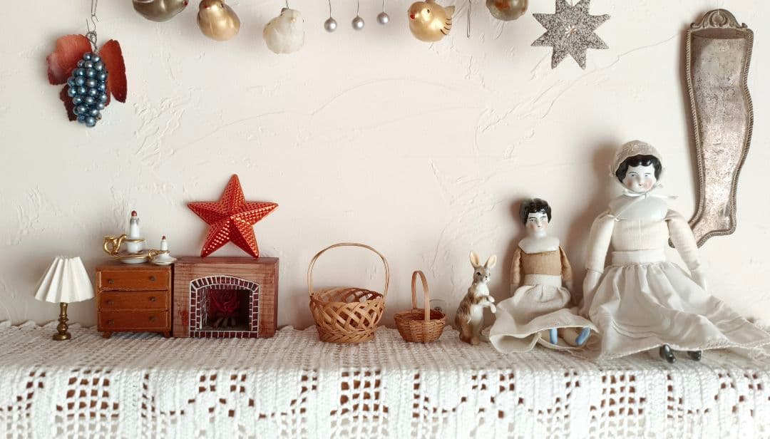 【mkuさま】 small basket ❀ 飴色のステキな バスケット