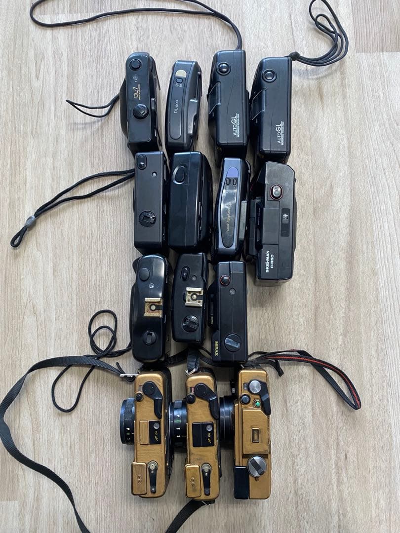 コンパクトフィルムカメラ ジャンク品 まとめ売り