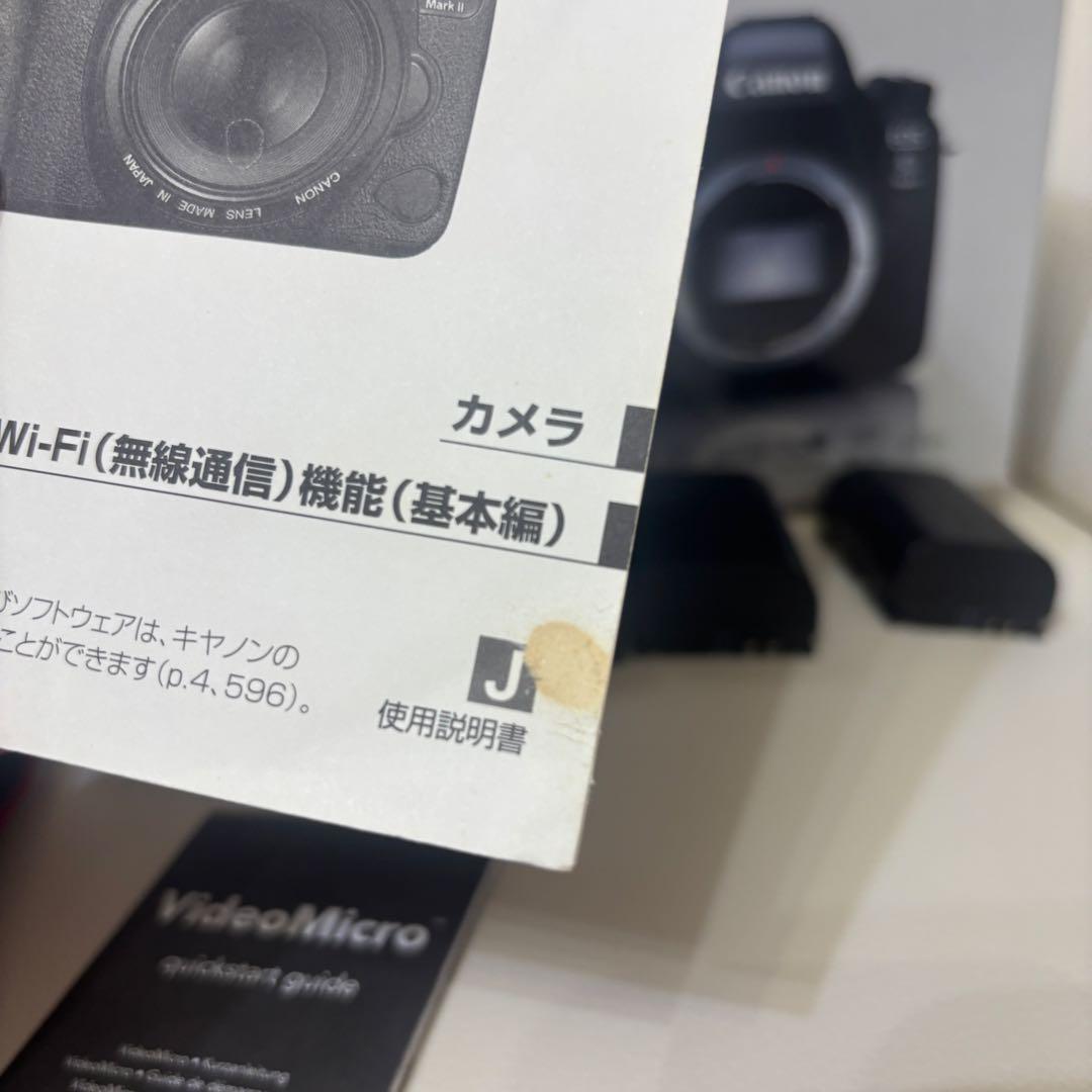 【マイク付き】CANON EOS 6D Mark IIボディ＆レンズ