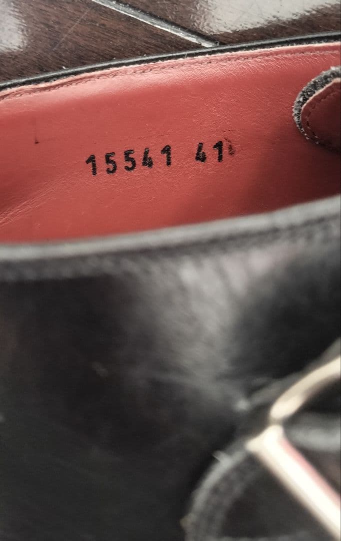 MAGNANNI ダブルモンクレザーチャッカブーツ ブラック 15541