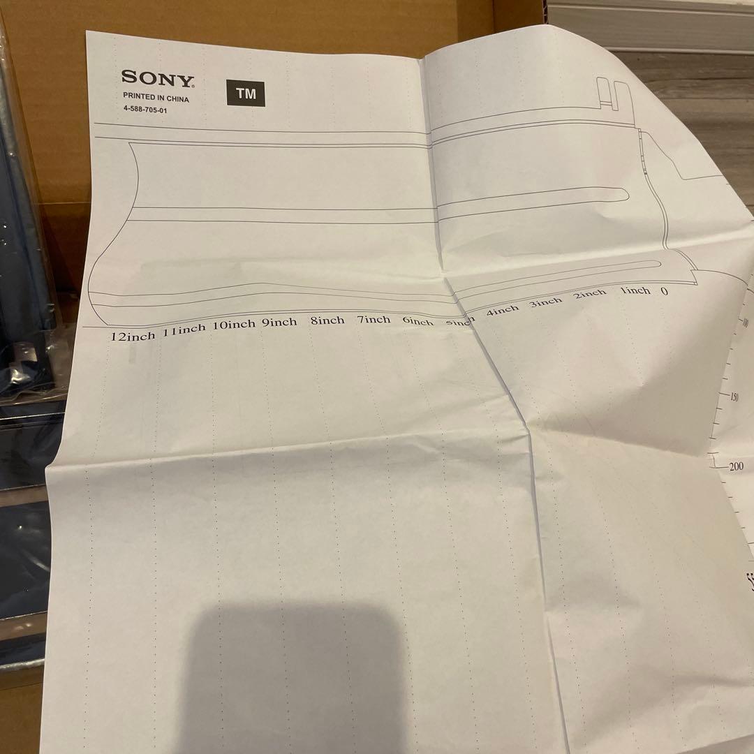 【新品未使用品】SONY TV壁掛けユニット SU-WL800 BRAVIA