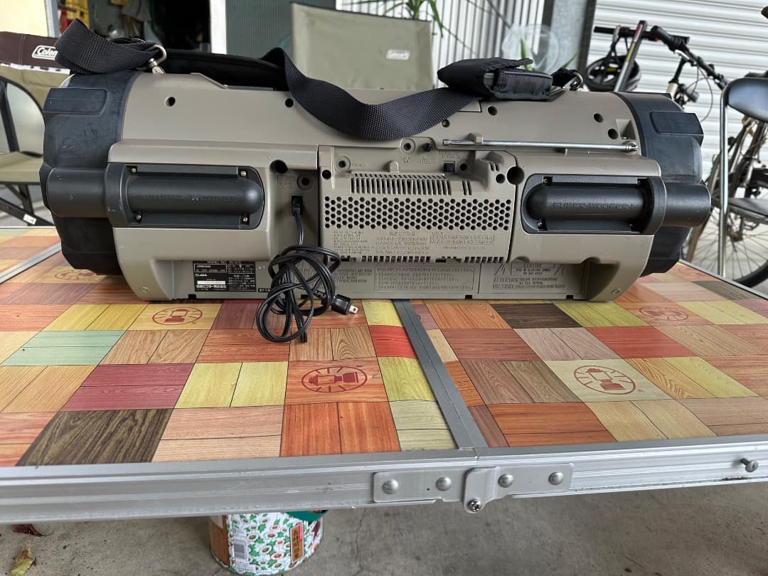 JVC ドラムカン　ラジカセ