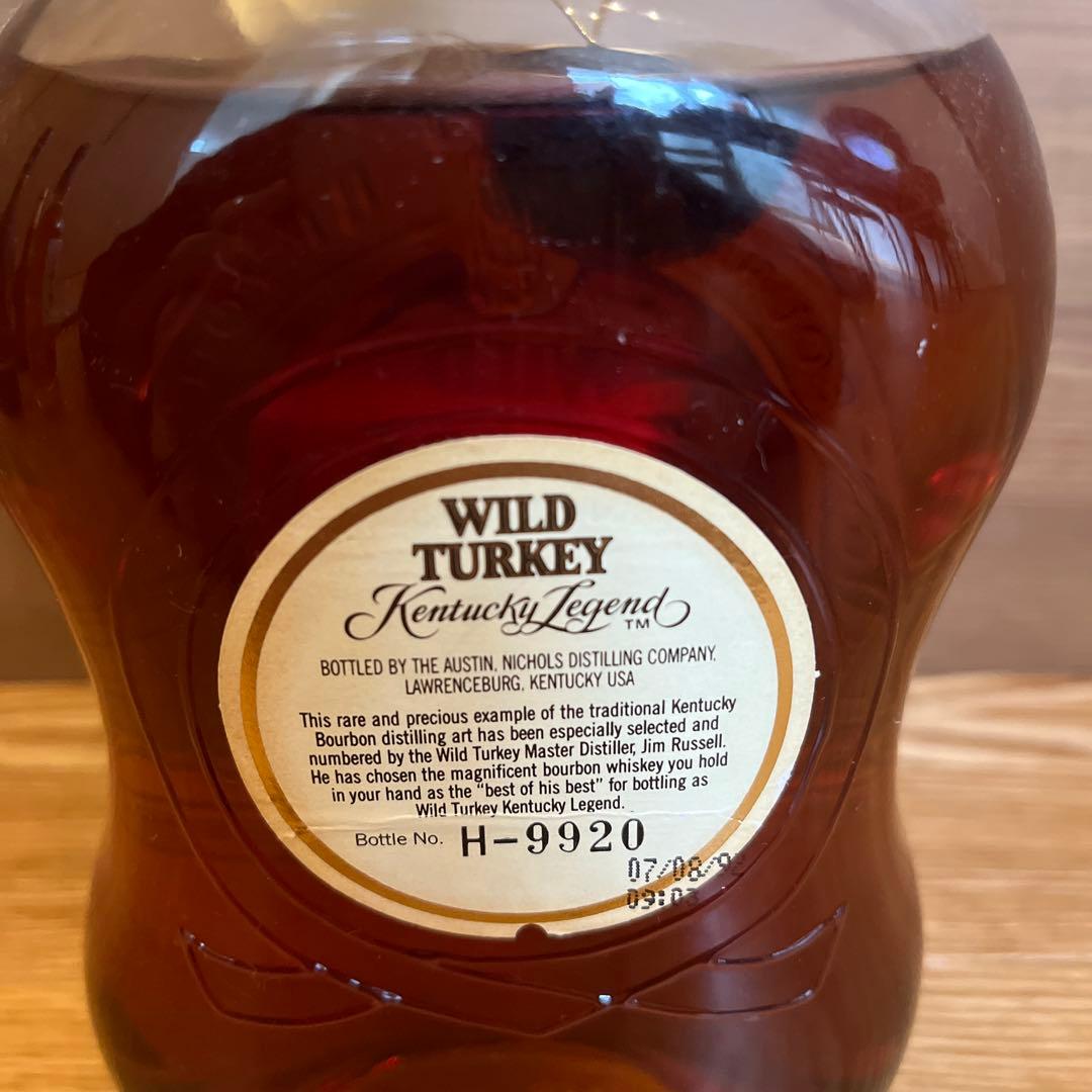 ウイスキー Wild Turkey Kentucky Legend