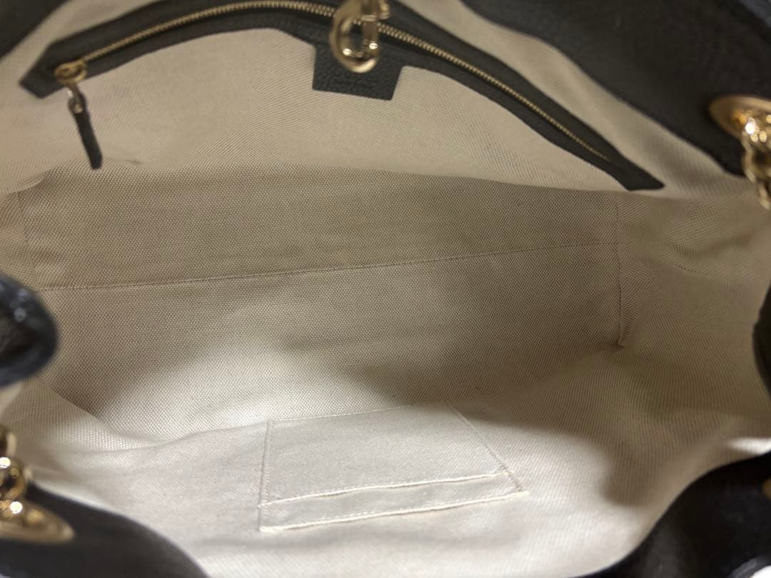 GUCCI SOHO チェーンショルダーバッグ黒
