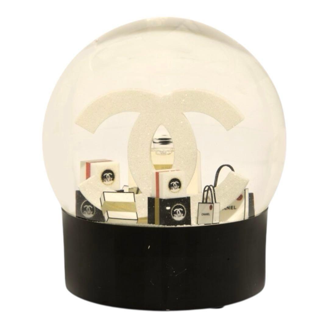 【新品未開封】 CHANEL N°5 黒 スノードーム 特大サイズ 電動式 ②